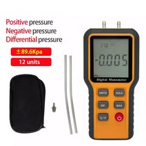 매니폴드게이지 3-in-1 디지털 압력 게이지 압력계 공기 압력 측정기 도구 키트 천연 가스 에어컨 에어컨 매니 폴드 측정 용 115, 89.6kpa