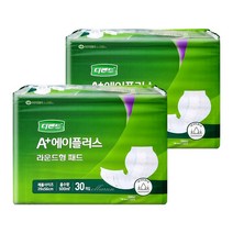 디펜드 에이플러스 라운드형 패드 30매x2팩 /속기저귀