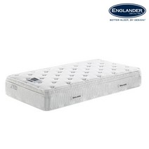 잉글랜더 삼중직 독립스프링 케미컬폼 65T 필로우탑 매트리스 800 MS, 화이트
