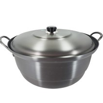유진토스코 경질국솥26~55cm 곰솥 찜솥 대용량 찜통 업소용 양수냄비, 경질국솥36호