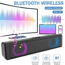 서라운드 사운드 Bar 블루투스 스피커 시스템 무선 서브우퍼 TV 홈시어터, 2 5W Speaker