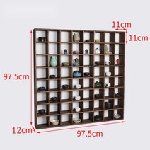 다완장 무지그릇장 이쁜다기진열장 엔틱장 그릇장 찻장 다기장 벽걸이 장식장 다용도 원목, 24.X