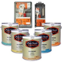[던에드워드] 슈프리마 (무광 벨벳광 계란광 저광 반광) 1QT (약1L) + 도구세트, (단품) 슈프리마 계란광 1L