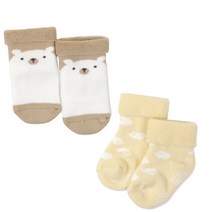 [오가닉맘] 유아 포베어 블리 양말 2종세트 (MGF7SC02S2)
