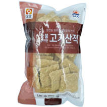 도매 업소용 사조오양 숯불고기산적 1kg 8봉 고기산적 반찬 간식