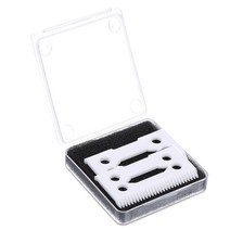 남자바리깡 AD-Wahl 시니어 클리퍼용 지르코니아 세라믹 클리퍼 블레이드 28 개 2, [01] White