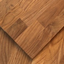티크 사이드핑거 집성판 두께 18mm x 폭 910mm x 길이 2400mm