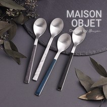 [시에르] 샤틴 티스푼 4P 세트, 색상:티크브라운2P+마호가니2P, 상세 설명 참조