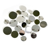 민자원형핀 브로치핀 30mm(5입 이내), 1개