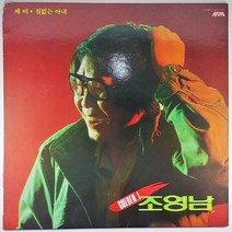 (중고LP) 조영남 골든 1. 1985년 발매 제비 철없는 아내 (자켓 상태 A. 음반 미사용 상태 최상)