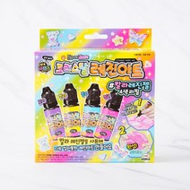 미미 크리스탈 레진아트 칼라레진젤 4색리필 두뇌발달, 단품없음