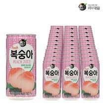 대일 참맑은 복숭아 175ml x 총30개 복숭아맛음료 캔음료