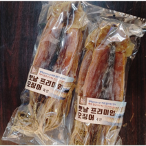 [올즈마켓] 짜지않고 부드러운 국내산 속초 오징어 굽지않고 먹는 마른오징어 5마리, 마른오징어 대자 10마리