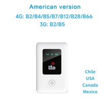 데이터쉐어링 LTE 라우터 무선 와이파이 유심 휴대용, 미국 버전 LR311