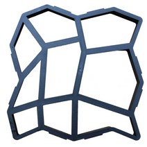 벽돌 몰드 디딤돌 금형 정원 도보 바닥 진입로 시멘트틀 보도블럭, 1개