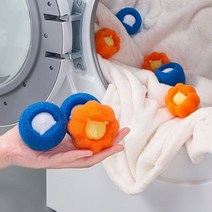 엉킴방지 세탁볼 ㅁ 통돌이 빨래 볼 3P, 블루3P