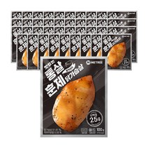 미트리 통살 훈제 닭가슴살 블랙페퍼 100g, 100g 40팩