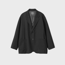 발루트 DRAPE OVER SILHOUETTE JACKET (CHARCOAL)