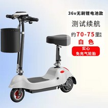 기함급 전동 두발 킥보드 대리기사 성인 2인 묘기 주니어 앉아서타는 바퀴큰 이동수단 배달용, 24V, 36v 화이트