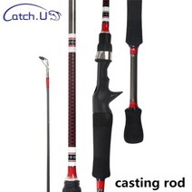 알리루어대 알리낚시대 알리원투대 Catch.U 1.8m 스피닝 로드 3-21g 루어, 협력사, 검은 색