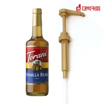 토라니 바닐라빈시럽750ml+전용펌프, 1개, 750ml