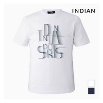 인디안 INDIAN 프린트 라운드 티셔츠__MIEASVM3150
