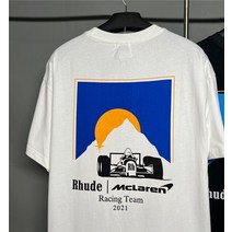 옴니뷰 야외 레이싱 루드 티셔츠 남녀공용 오버사이즈 반팔 2023ss, 02 2_03 L