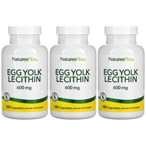 모건몰 난유캡슐 난황유 난황 Lecithin 레시틴 포스파티딜 콜린 180캡슐x3병, 3개, 180정