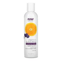 나우푸드 솔루션 비타민C 아사이 베리 토너 237ml, 단일옵션
