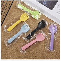 Happy Feeling 스푼포크 일체형 200p, 녹색