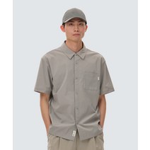 스노우피크 어페럴 SNOWPEAK APPAREL 루트 냉감 반팔 셔츠 Fog Gray S24MMRSH25 S24MMRSH25FG 169092
