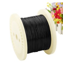 이어폰 업 그레 이드 케이블 DIY 1 코어 구리 실버 헤드폰 2.5mm 3.5mm 4.4mm 잭 오디오 와이어 AUX 5m 10m 20m 50m 100m, [05] 100 meter, [01] Brown