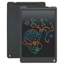 NEWYES-12 인치 휴대용lcd 라이팅 태블릿 글쓰기 그림 그리기 연습장 전자식 보드 얇은 두께 펜 포함, colors black