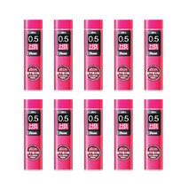 펜텔 아인슈타인 샤프심 0.5mm 10개입 1곽, 0.5mm HB SOFT