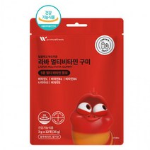 정확도 5P세트 라바 5종 멀티비타민 건강기능식품 남여노소 영양제, 라바5P세트-멀티비타민구미
