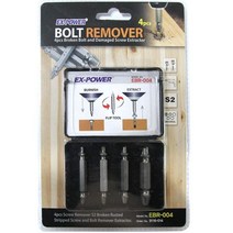 EX-POWER 볼트리무버 마모된 나사분리 EBR 004 (4PCS) 2023678EA