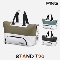 삼양 2023년 핑 남성 보스턴백 STAND T20, 화이트블랙, 옵션:화이트블랙
