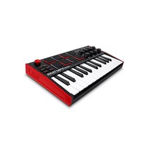 Akai Pro MIDI 키보드 컨트롤러 미니 25 키 USB 벨로시티 지원 8 드럼 패드 음악 제작 소프트 MPK minimk3