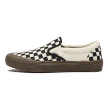 반스 슬립-온 체커보드 블랙/다크 검 VN0005V139L 남녀공용스니커즈