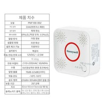 일산화탄소 미니 경보기 하니웰 감지기사운드 스토브, 일산화탄소 경보기 타입A