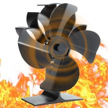 화목난로 캠핑화목난로 가정용 캄팽용 미니난로 벽난로 팬 스토브 팬 열 구동 목재 고효율, sf517g