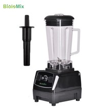 스파이럴 믹서기 초고속 진공 블렌더 대형 소형 휴대용 업소용 만능 얼음 biolomix 2200w 2l bpa 상업 등급 홈 전문 스무디 파워 식품 믹서 과즙 식품텀블러 183, 검은 색, au 플러그