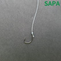 싸파 도도 붕어 수제 채비 이두메지나 4호 국산바늘 미늘, 단품