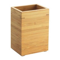 이케아 IKEA 칫솔꽂이 9x7x12cm 대나무, 1개