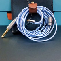 7N 단결정 구리 은 도금 팔라듐 + 2.5/4.4mm 밸런스 0.78mm Mmcx IE80 이어폰 케이블, 10 4.4-N5005