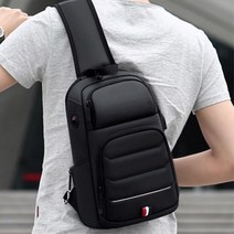 남자 해외 여행용 편안한 방수 쿠션 슬링백 웨이스트백 데일리백 운동가방 나들이가방 등린이가방 세컨백