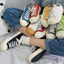 여성 단화 스니커즈 뮬캔버스화 단화 편한신발