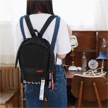 코지일이삼 코지23 여자 귀여운 귀모양 포인트 캐주얼 스트랩 장식 백팩 (7258956)