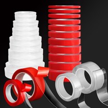 렉스탑 초강력 실리콘 투명 양면테이프 다목적 강력 접착 방수테이프, 투명양면 413번