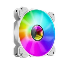 케이스 쿨러 쿨링팬 JONSBO CPU 쿨러 팬 5V ARGB 정속 음소거 데스크탑 컴퓨터 케이스 냉각 FR901 120mm, 02 WHITE_01 ARGB_01 기타